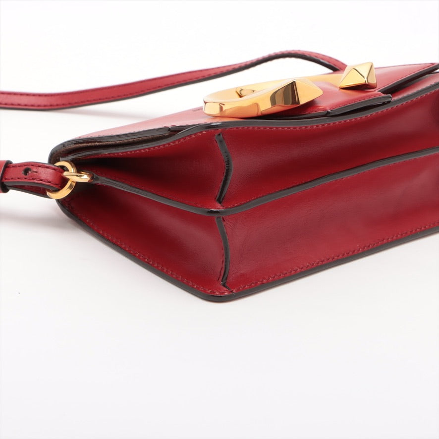 A2879 ジミーチュウ マデリン ショルダーバッグ レッド