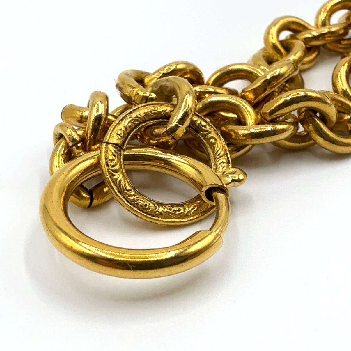 シャネル ココマーク 94P ココマーク ネックレス ヴィンテージ ゴールド 【買い戻し対象】 B2402