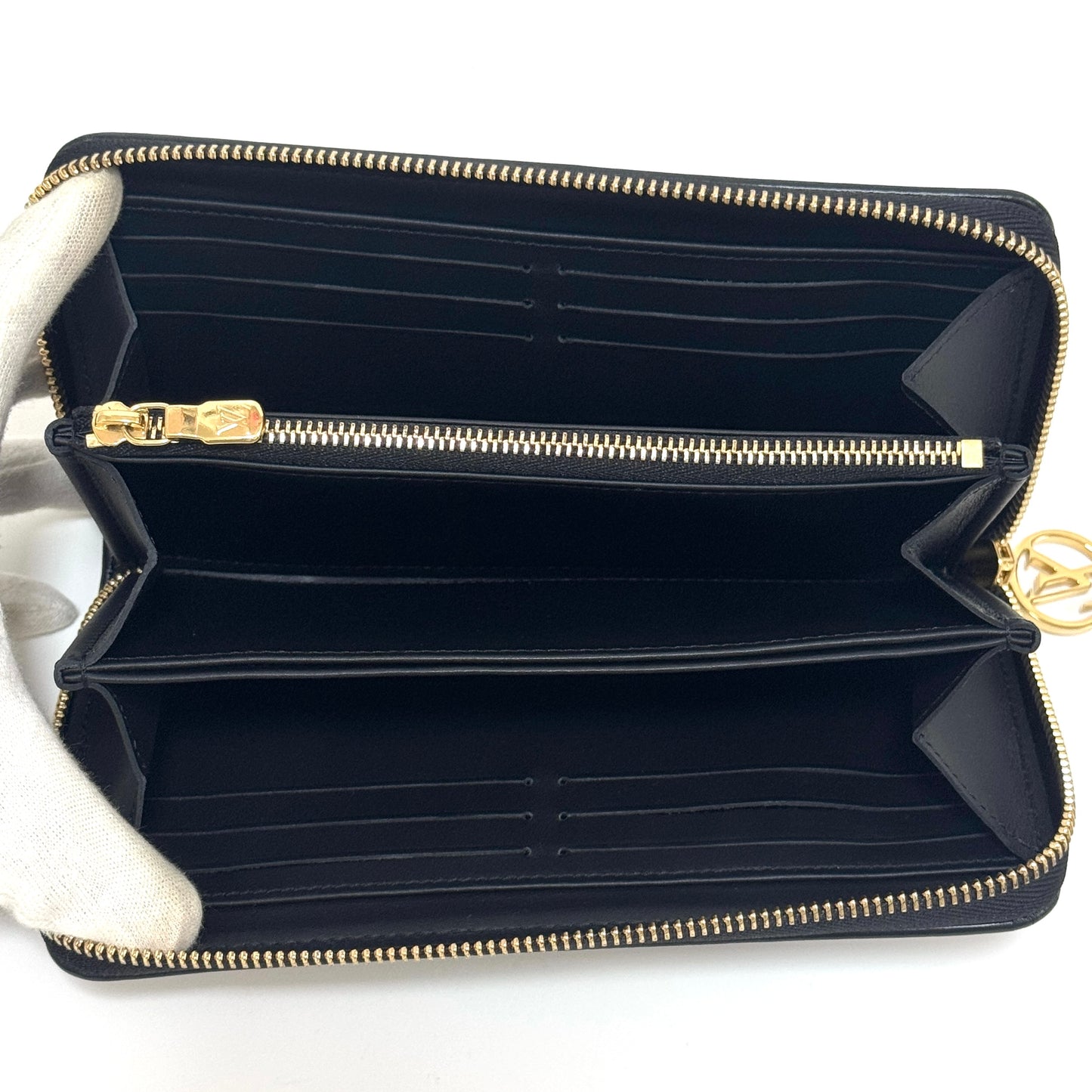 ルイヴィトン×村上隆 モノグラムエンボス LV × TMジッピーウォレット ラウンドジップウォレット マルチカラー 日本限定 RFID B2655