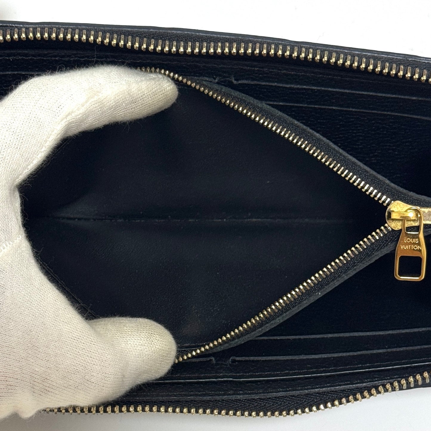 LOUIS VUITTON モノグラム アンプラント アンプラント ポルトフォイユ・クレマンス ノワール M60171 財布 シリアル:SP4129 B2733