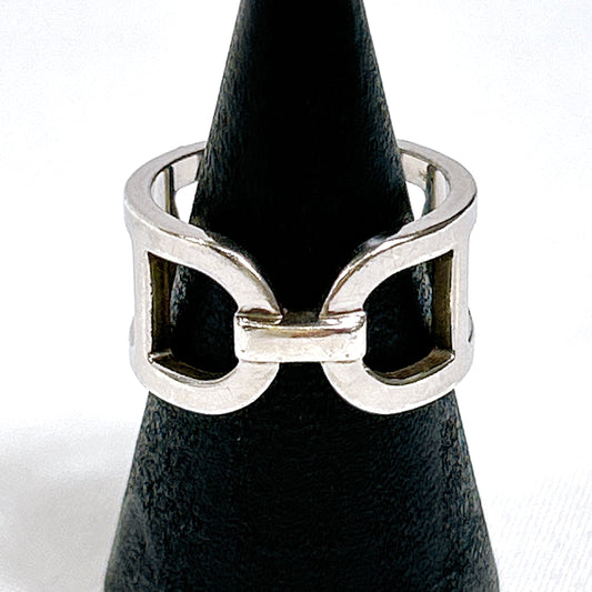 B1627 エルメス エヴァー シェーヌダンクル サイズ53 925 リング