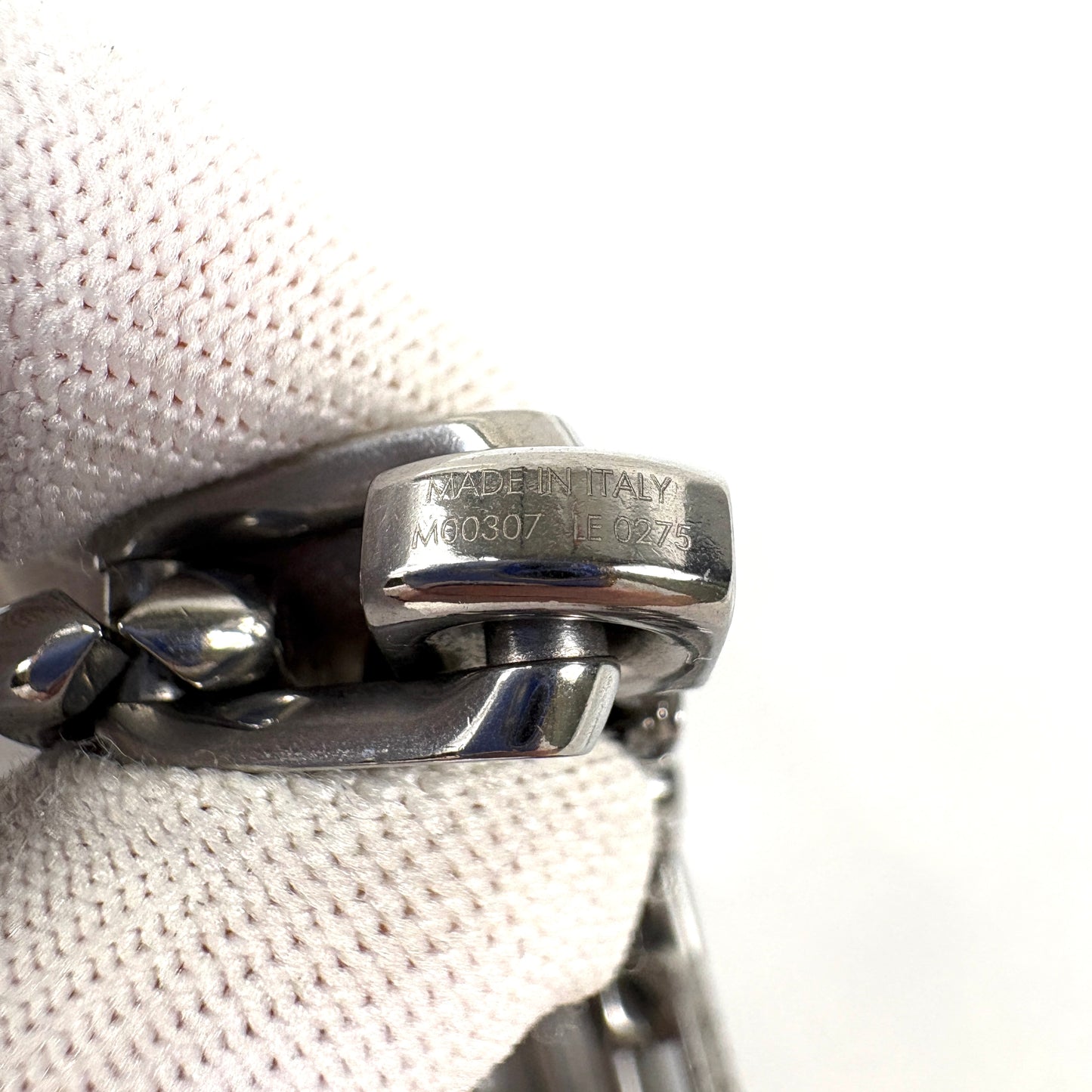 E3052 ルイヴィトン M00307 コリエチェーン ネックレス シルバー