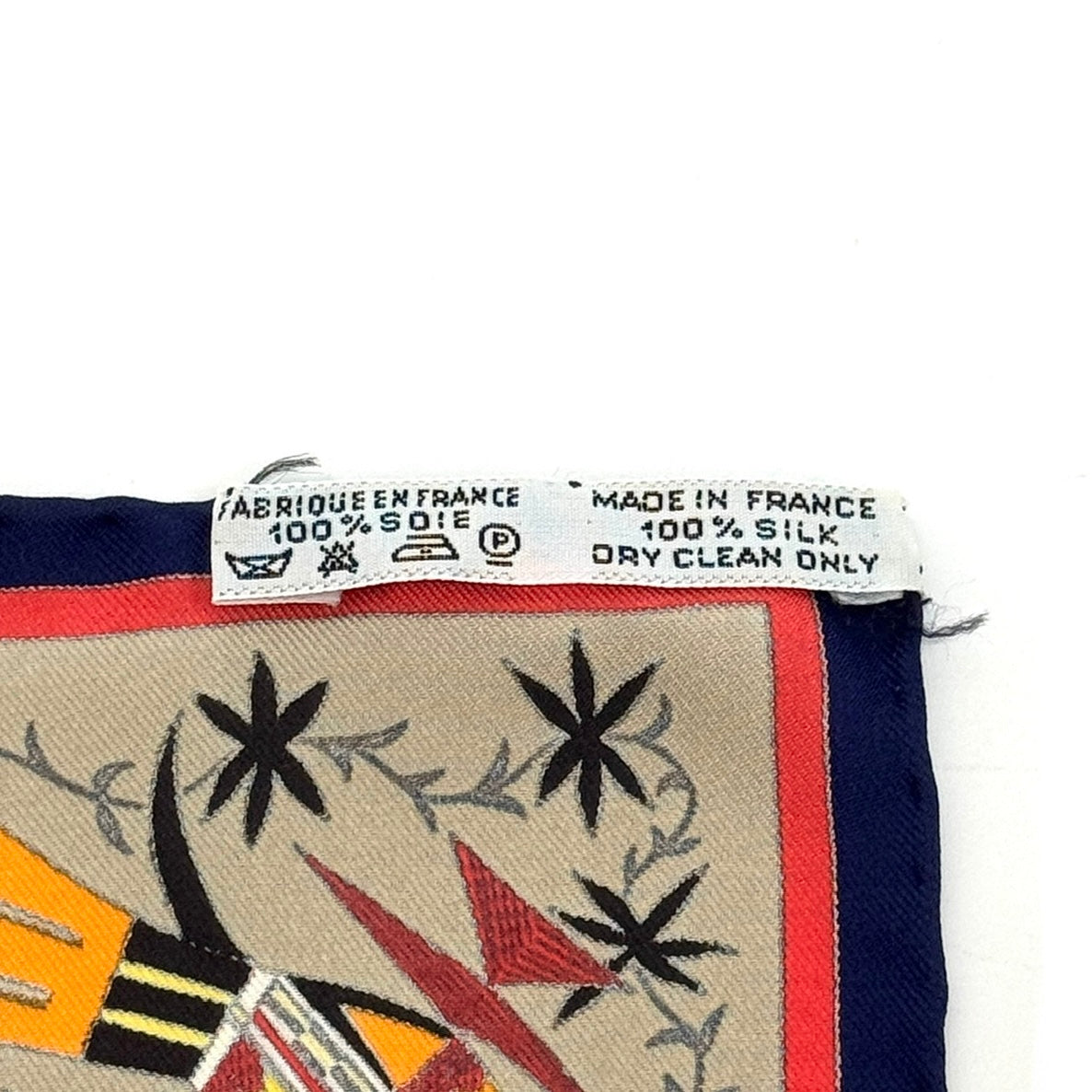 エルメス スカーフ カレ90 Kachinas カチナ 民族 ホピ族 シルク B3650