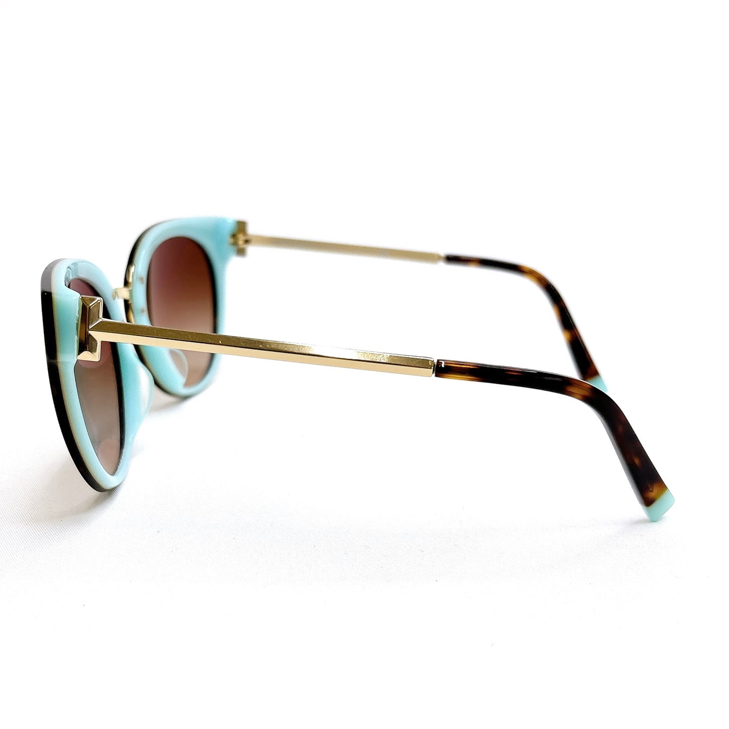 B1376 ティファニー ハバナ オン ティファニーブルー プラスチック×メタル サングラス ケース