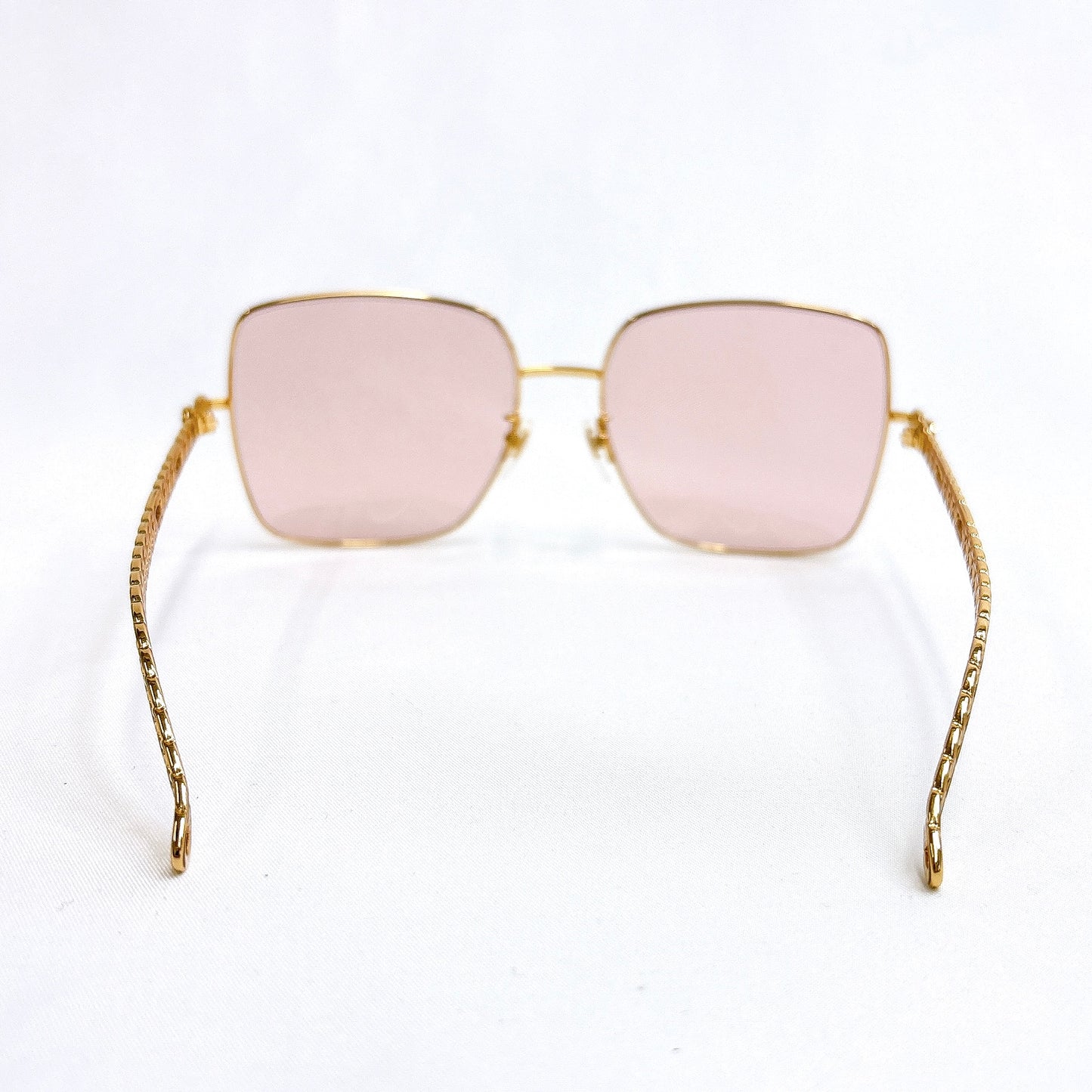 B1367 グッチ スクエアーフレーム サングラス GGマーク