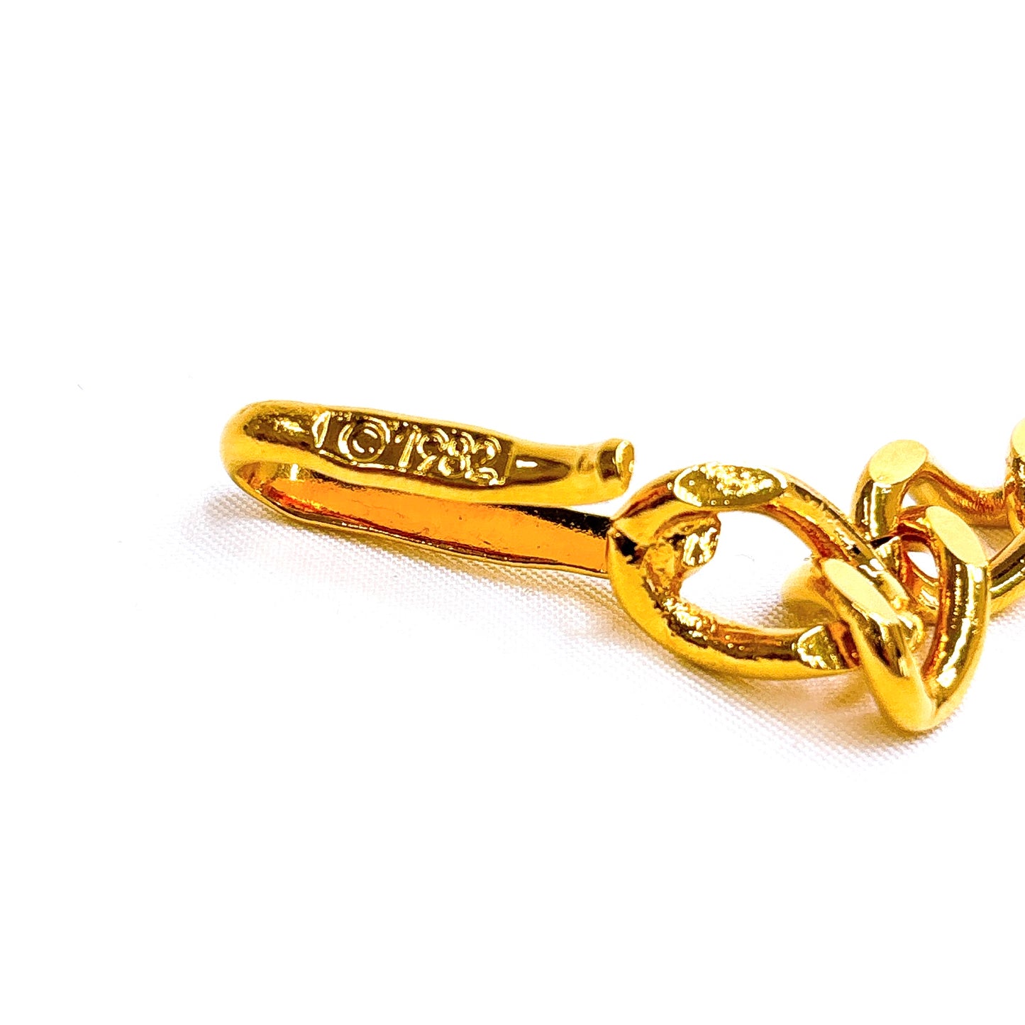 B0986 シャネル チェーンベルト ココマーク ライトブルー