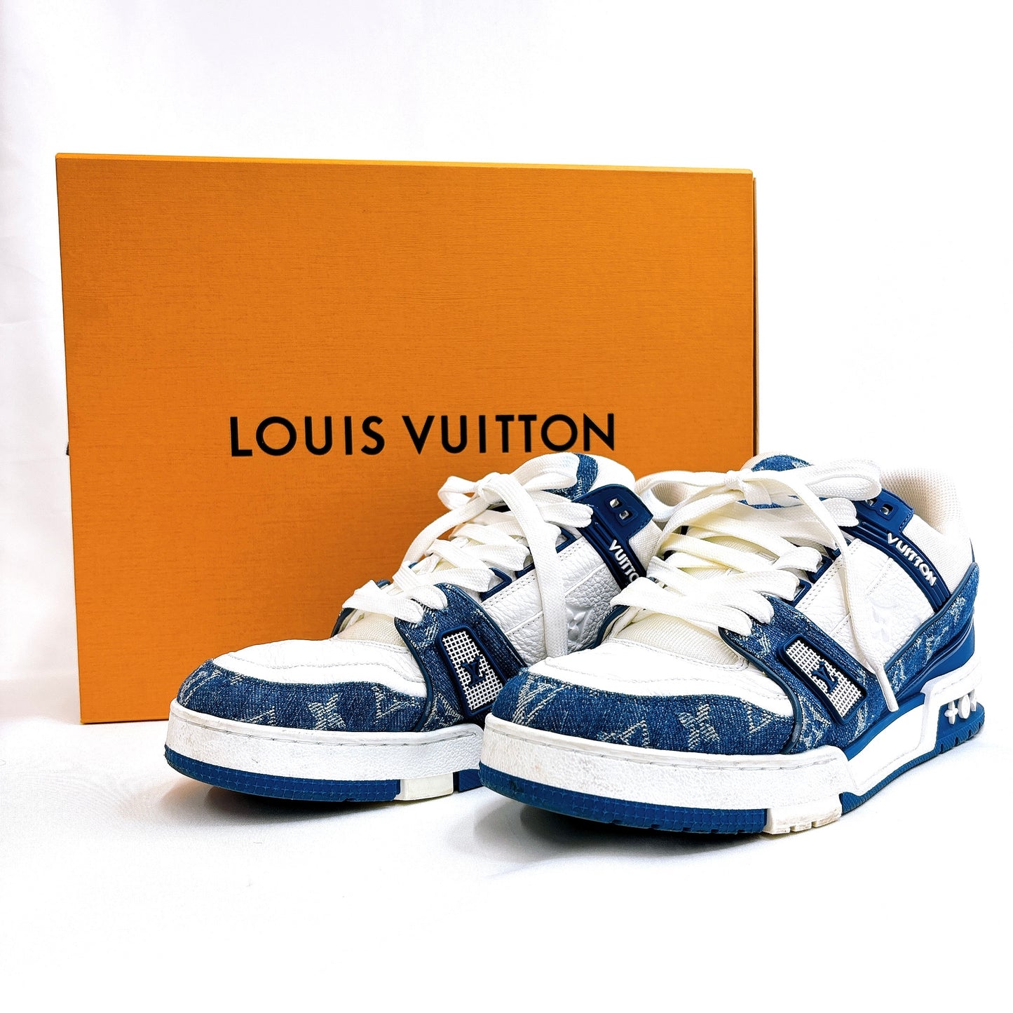 B1399 ルイヴィトン LV トレイナー スニーカー ジャガード BM0213 サイズ6