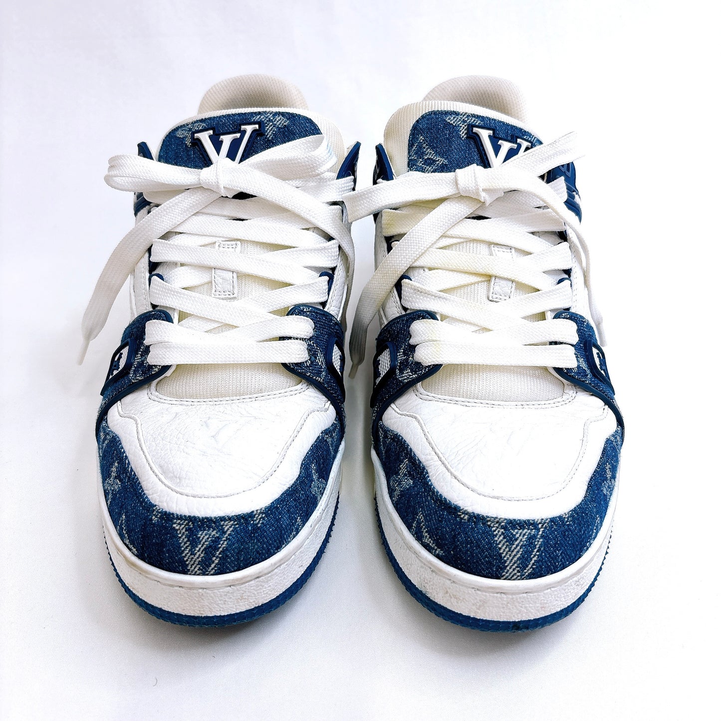 B1399 ルイヴィトン LV トレイナー スニーカー ジャガード BM0213 サイズ6