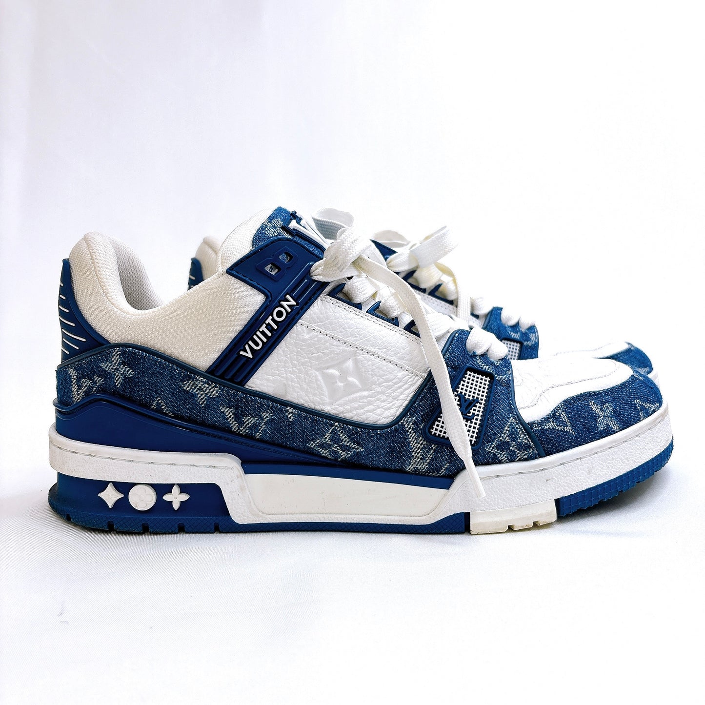 B1399 ルイヴィトン LV トレイナー スニーカー ジャガード BM0213 サイズ6