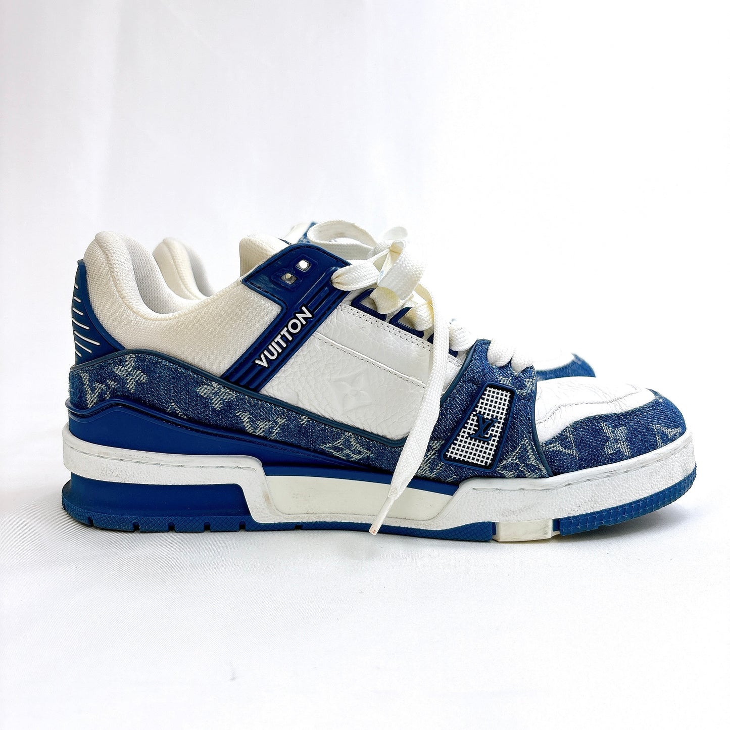 B1399 ルイヴィトン LV トレイナー スニーカー ジャガード BM0213 サイズ6