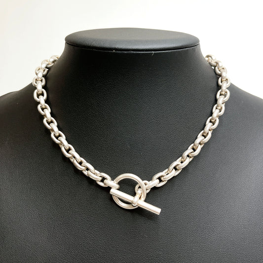 B1501 ライフ リドム リップル ネックレス シルバー チェーン 925【買戻し対象】