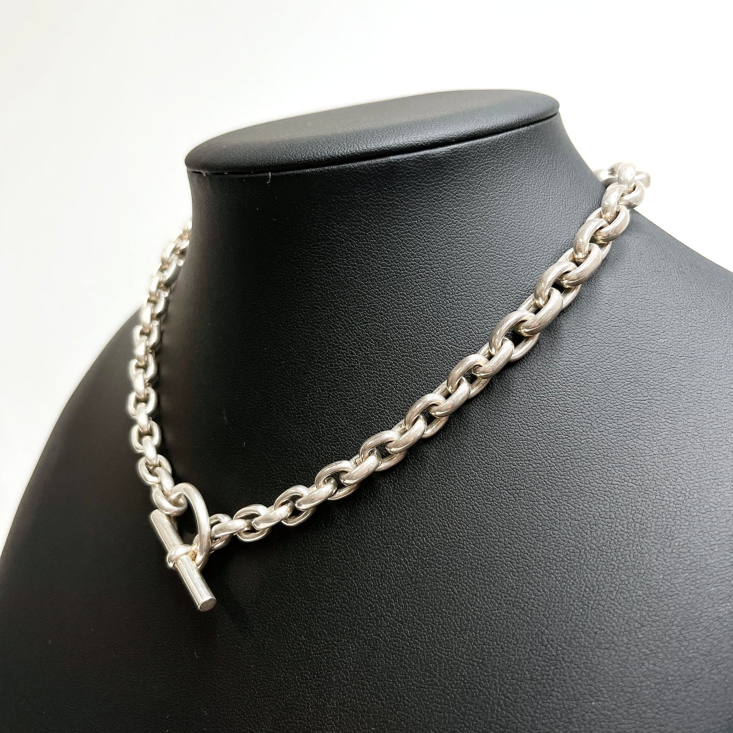 B1501 ライフ リドム リップル ネックレス シルバー チェーン 925【買戻し対象】