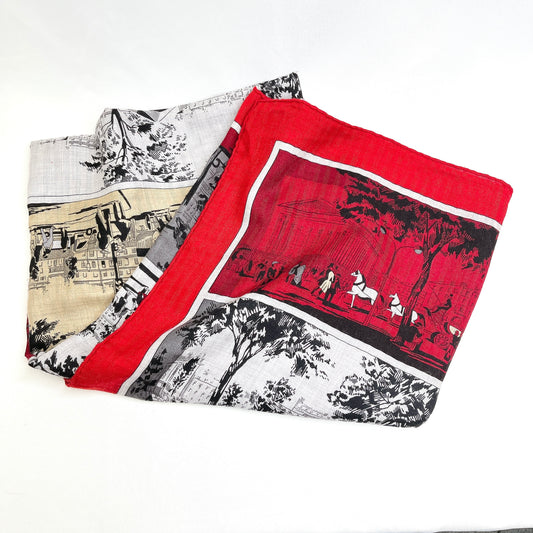 B1575 エルメス カレジェアン 140 A L'OMBRE DES BOULEVARDS ブールヴァールの陰から【買戻し対象】