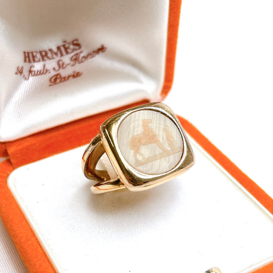 B1488 エルメス コロゾリング ゴールド系