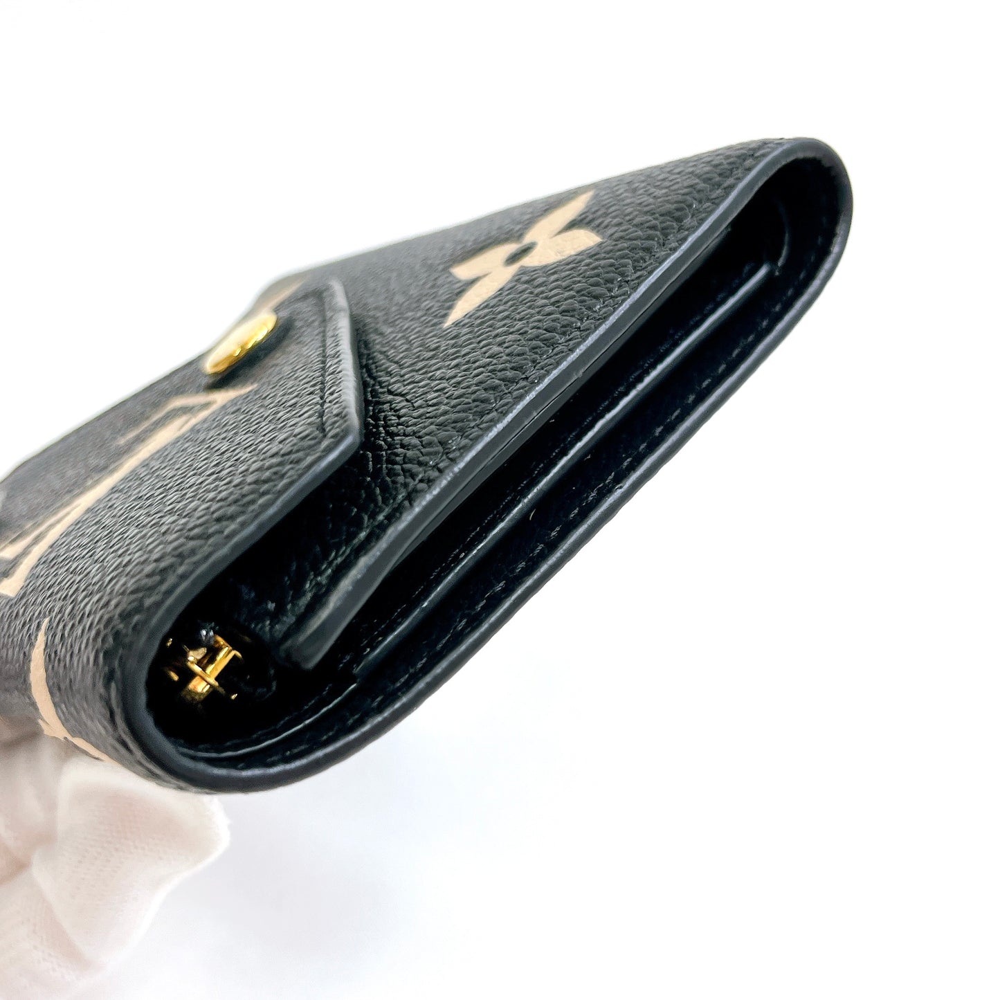 B1714 ルイヴィトン アンプラント ヴィクトリーヌ バイカラー コンパクト財布 NFC