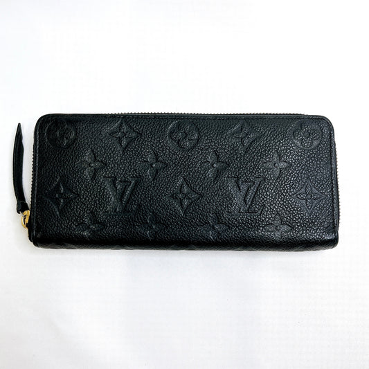 B1713 ルイヴィトン クレマンス アンプラント 長財布 ブラック SP1110