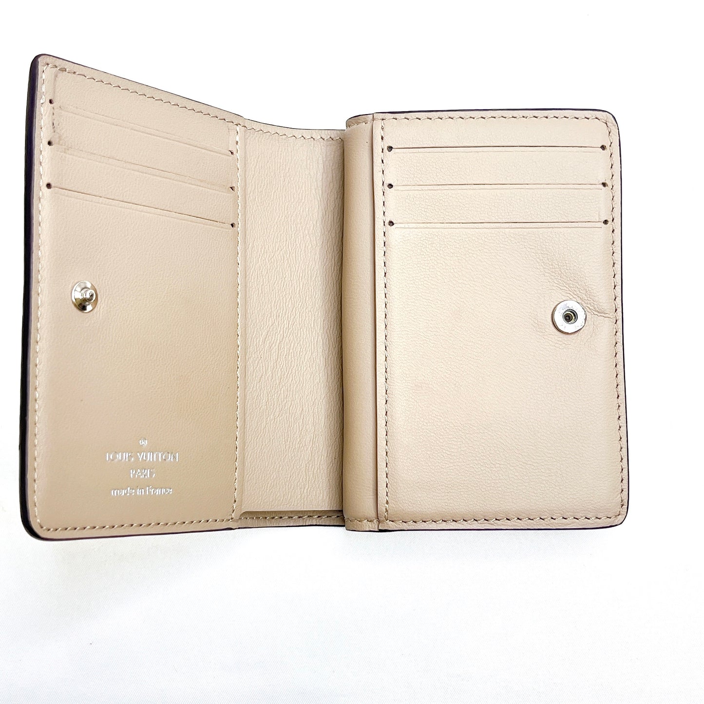 B1790 ルイヴィトン ポルトフォイユ クレア 折り財布 マヒナ RFID