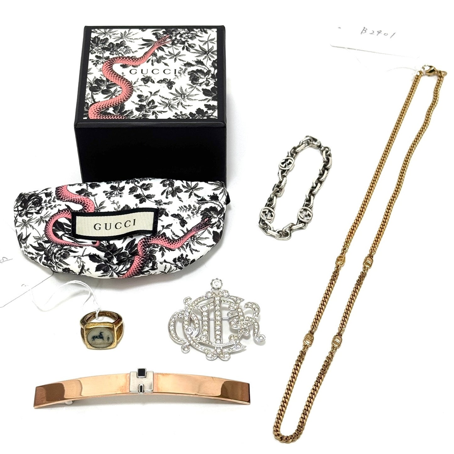 (パックNo.4) エルメス クリスチャンディオール グッチ 5点セット B2481 B2427 B2523 B2401 B2535