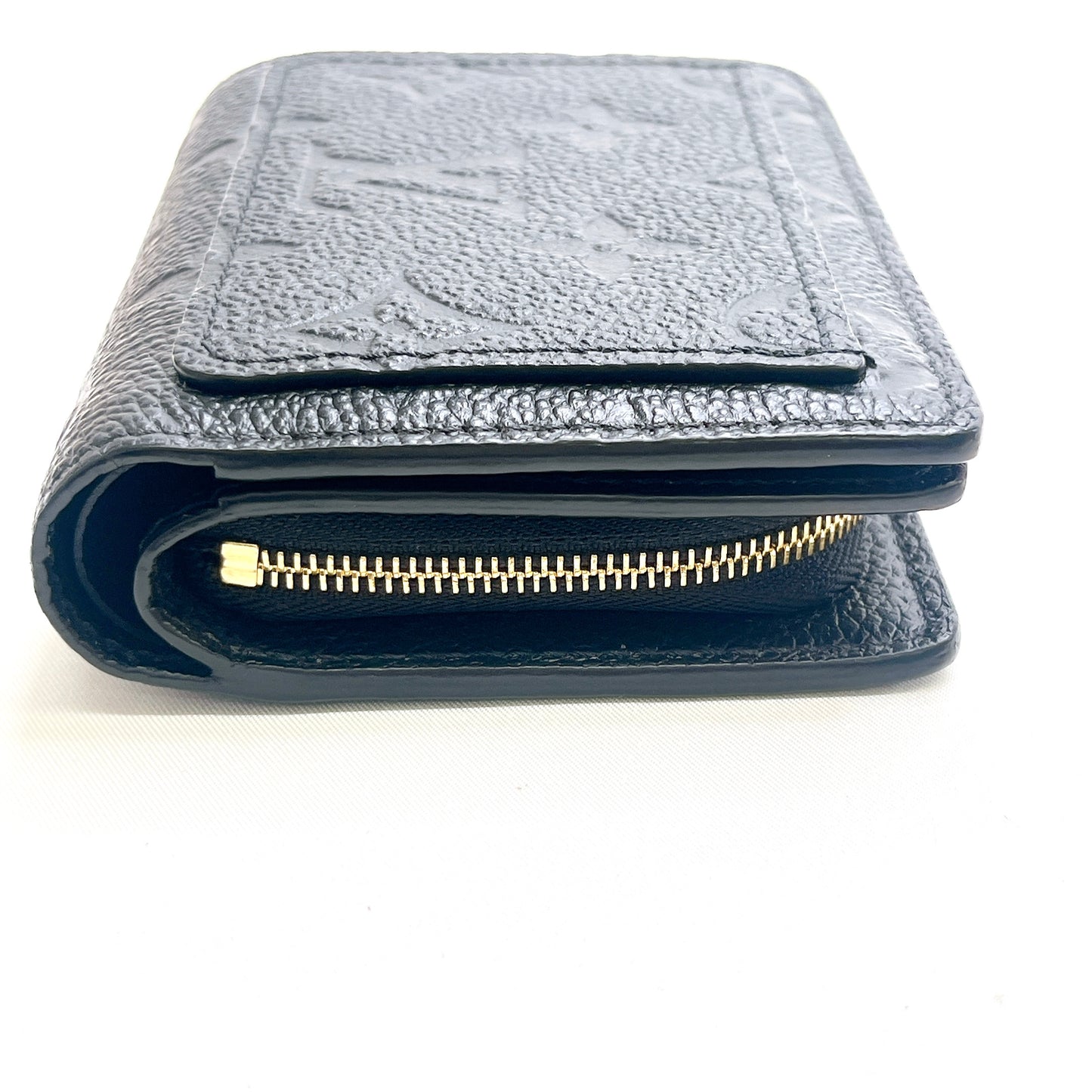 B2062 ルイヴィトン モノグラム アンプラント クレア 財布 ウォレット 黒 RFID【買戻し対象】