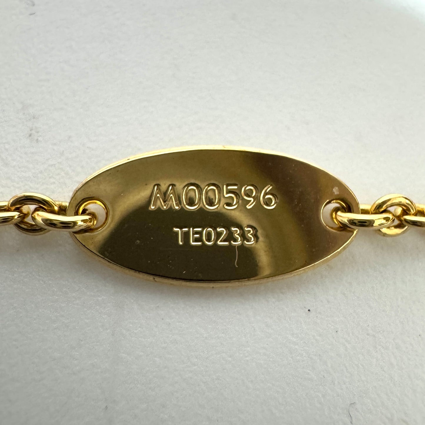 ルイヴィトン M00596LV ラインストーン アイコニック ネックレス TE0233 E2009