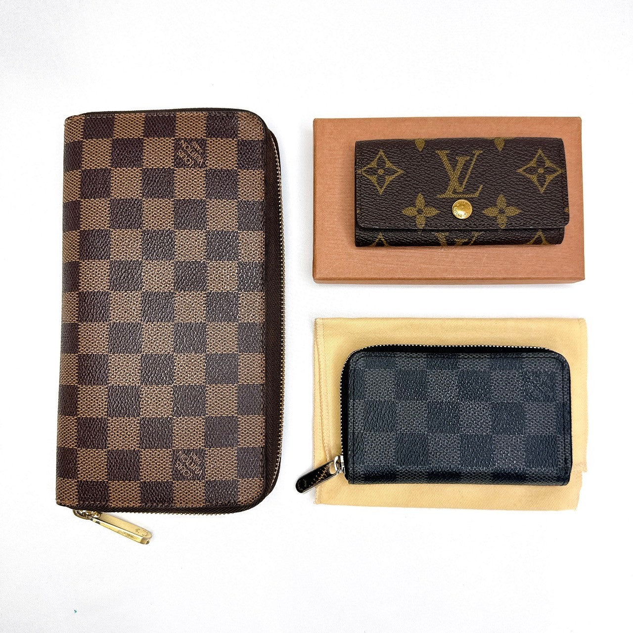 LOUIS VUITTON 小物 ３点セット ルイ・ヴィトン ルイヴィトン 小物3点セット – ELENOSS