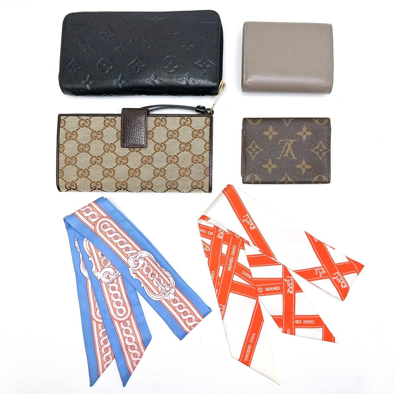 エルメス ルイヴィトン セリーヌ グッチ 6点セット B0099 B0104 B0105 B0108 B0085 B0086