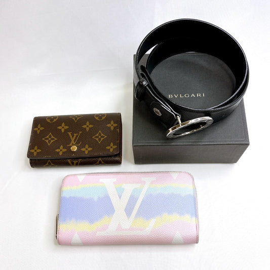 (パックNo.2)ルイヴィトン ブルガリ 小物3点セット B0725 B0726 B0727