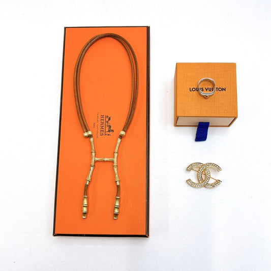 シャネル ルイヴィトン エルメス 3点セット B0371 B0366  B0382