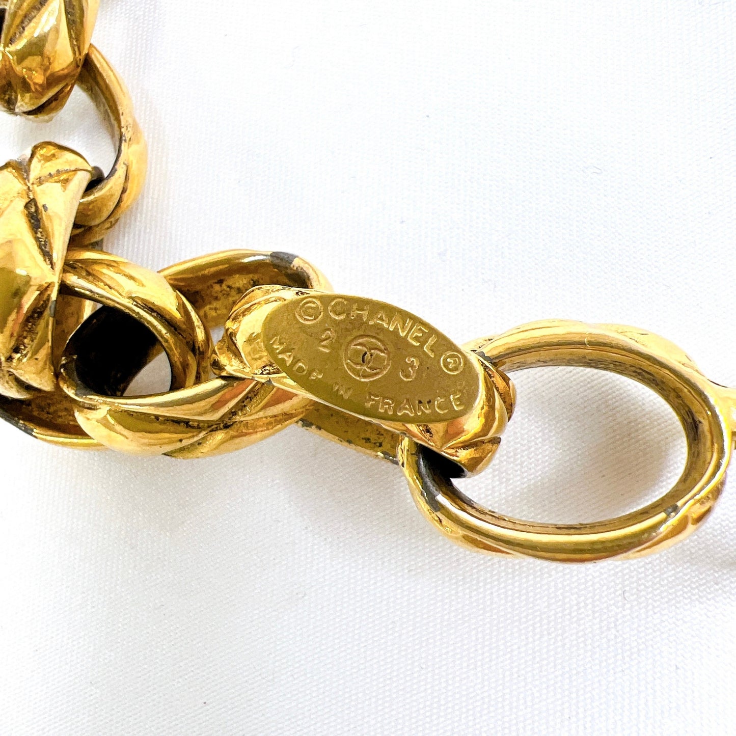 A2709 シャネル チョーカー ネックレス 刻印23