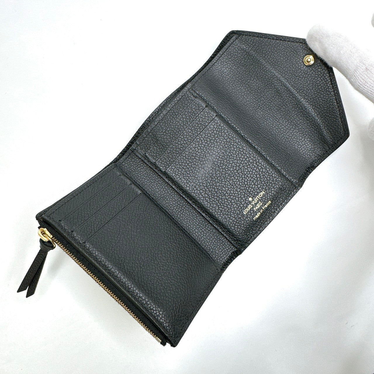 A3719 ヴィトン ポルトフォイユ・ヴィクトリーヌ 財布 バイカラー RFID