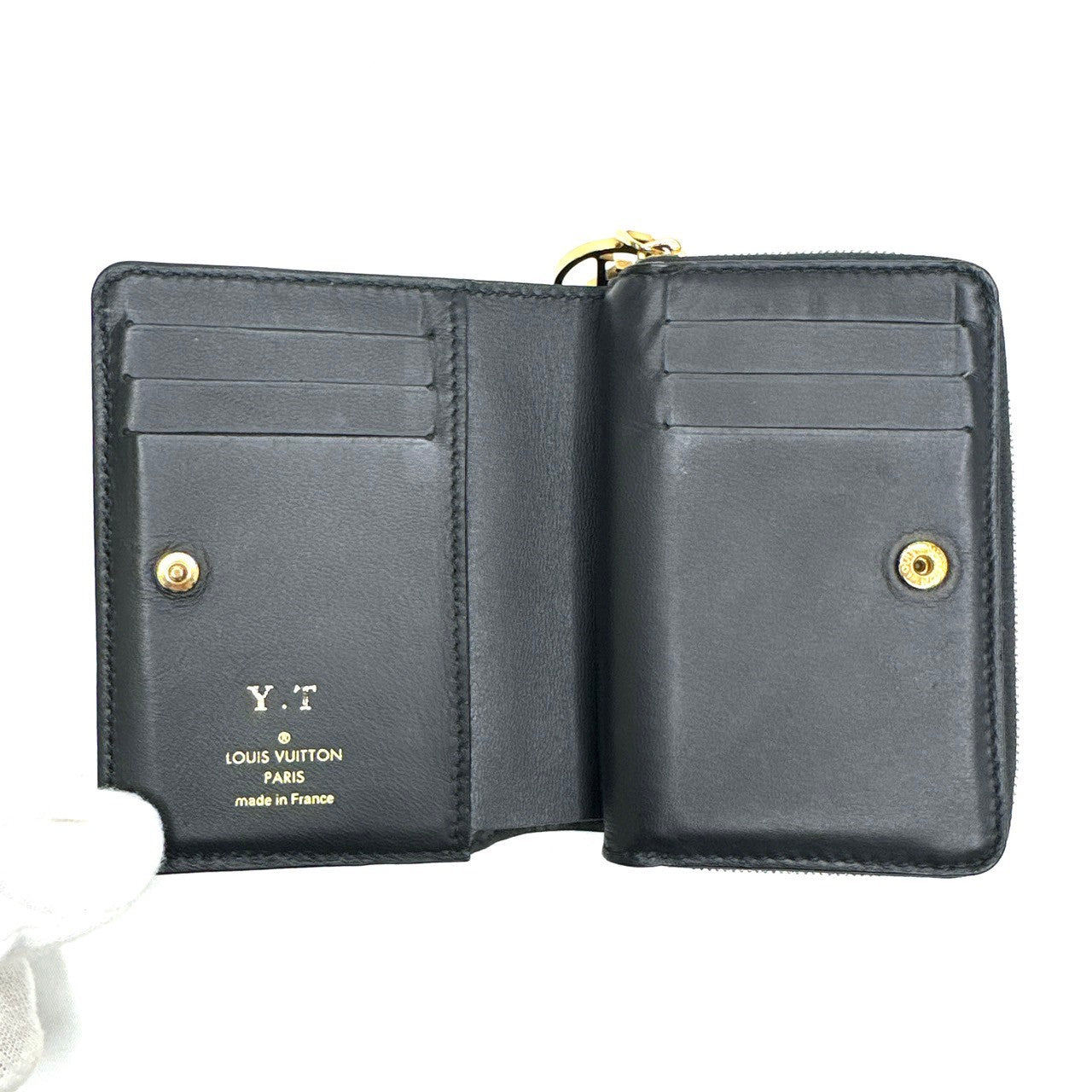 A4039 ルイヴィトン ポルトフォイユルー コンパクト財布 ICチップ