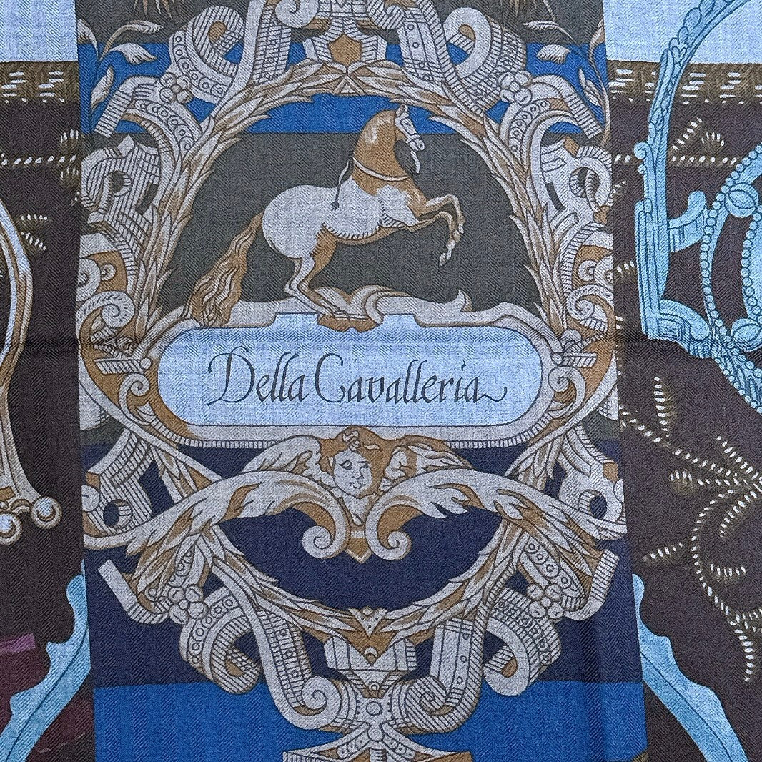 B0094 エルメス CAVALLERIA D'ETRIERS 鐙 カレジェアン140 参考定価¥147,000