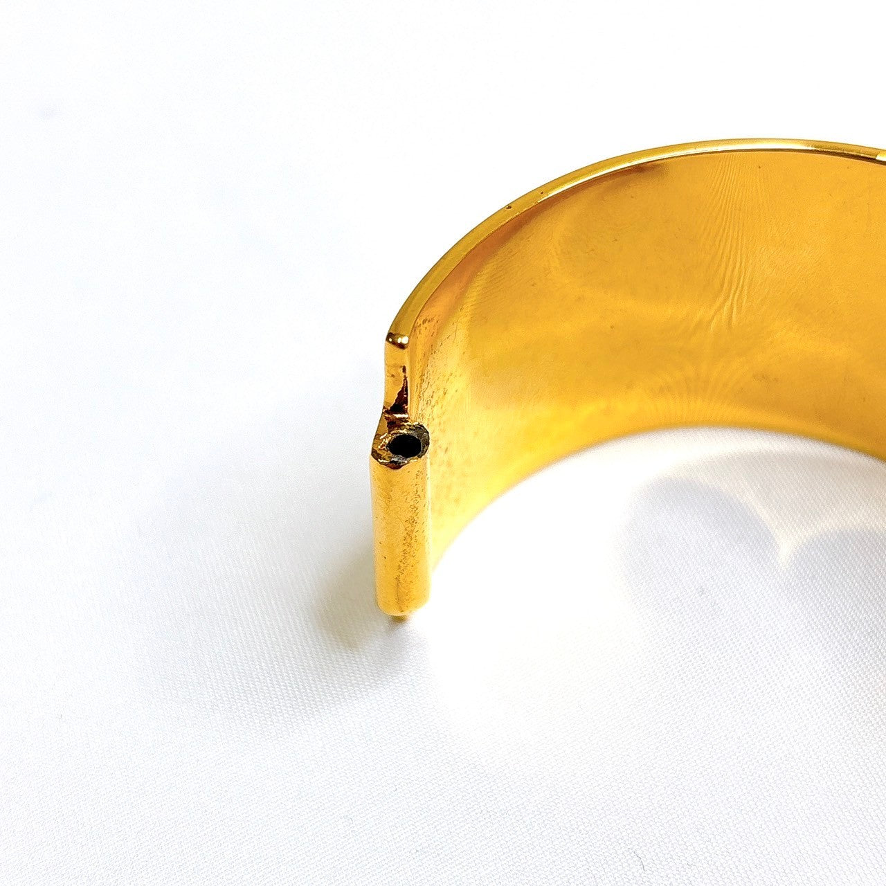 B0250 シャネル カンボン バングル ヴィンテージ ブランド刻印なし(新品でも刻印なし)