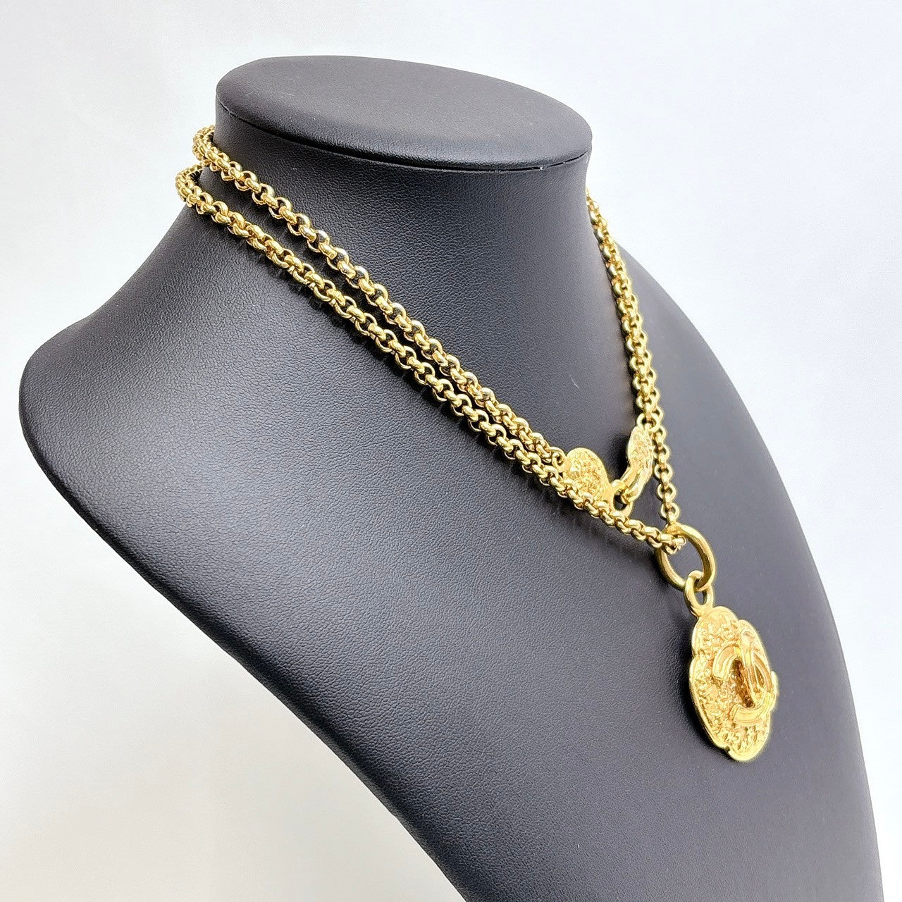 B0305 シャネル ココマーク 95A ロングネックレス 【買戻し対象商品】