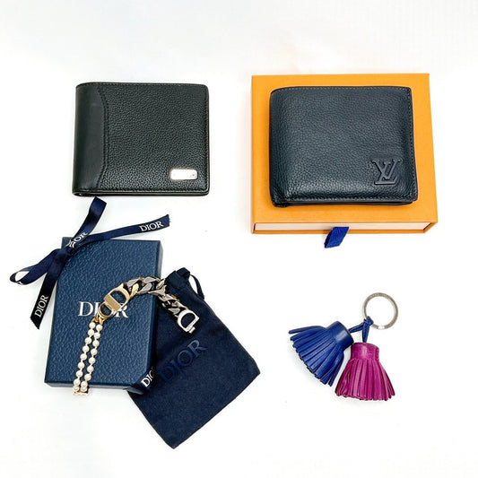 (パックNo.5)ディオール、エルメス、ダンヒル、ヴィトン 小物まとめ4点   B1003  B1010  B1009  B1001