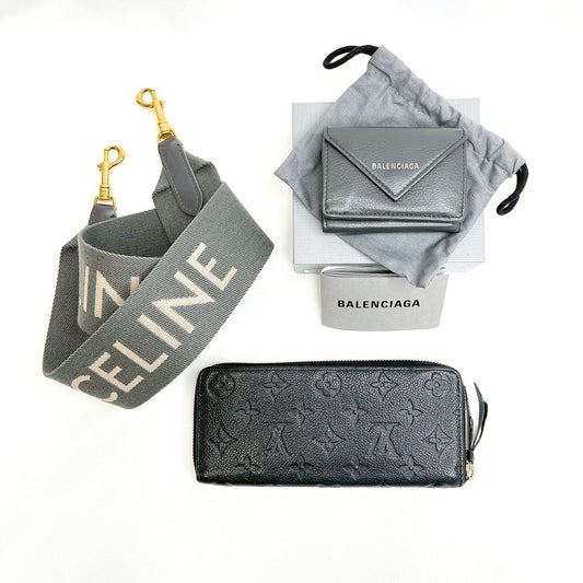 (パックNo.2)ルイヴィトン セリーヌ バレンシアガ 小物3点セット B1054  B1040 B1079