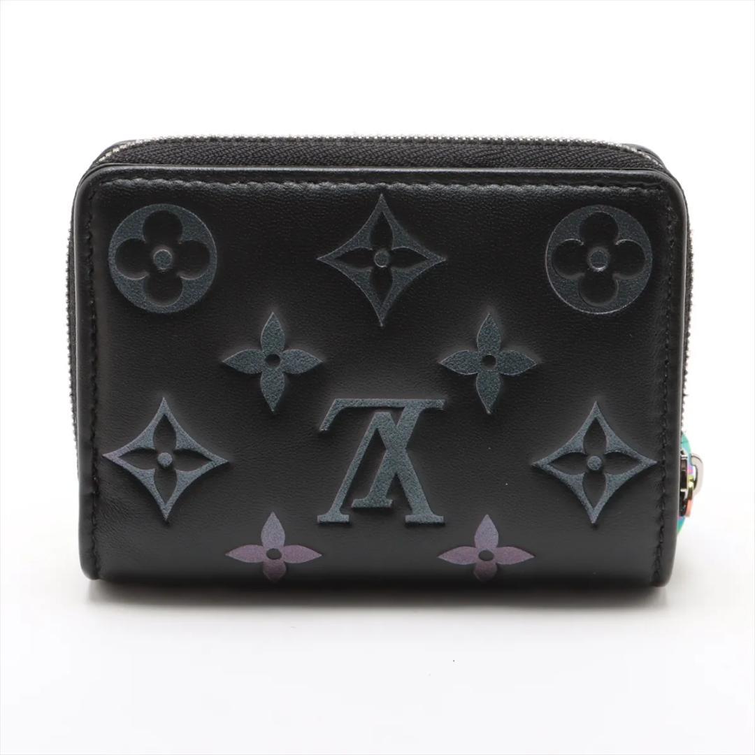 ルイヴィトン モノグラムアンプラント ポルトフォイユ ルー M82767 ノワール コンパクトウォレット RFID反応 B2934