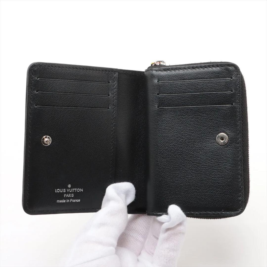 ルイヴィトン モノグラムアンプラント ポルトフォイユ ルー M82767 ノワール コンパクトウォレット RFID反応 B2934