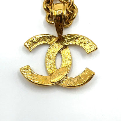 シャネル ココマーク 94P ココマーク ネックレス ヴィンテージ ゴールド 【買い戻し対象】 B2402