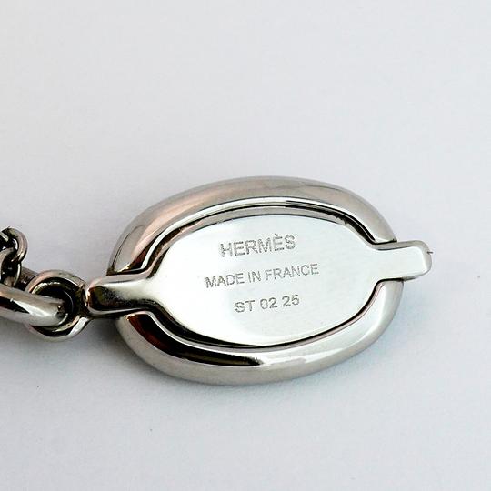 エルメス ネックレス ミニマイヨンPM メタル シルバー ブラック B3187