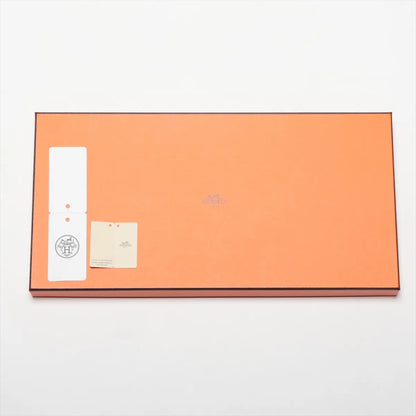 E2342 エルメス トライアングル ジェアン ストール カシミヤ×シルク グリーン×ネイビー