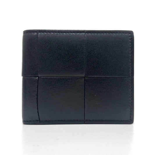 BOTTEGA VENETA カセット 二つ折り財布 黒 B2732