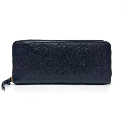 LOUIS VUITTON モノグラム アンプラント アンプラント ポルトフォイユ・クレマンス ノワール M60171 財布 シリアル：SP4129 B2733