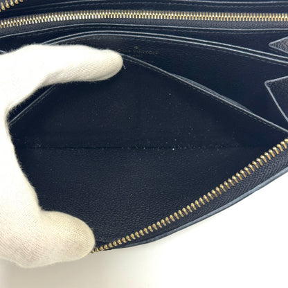 E2211 ルイヴィトン M61864 ジッピーウォレット アンプラント ブラック NFCタグ 長財布