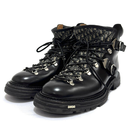 Dior HOMME ディオールオム サイズ:41 (約26cm)21AW オブリーク ジャガード マウンテン ブーツ EXPLORER BOOTS II エクスプローラー2 ブラック B2819