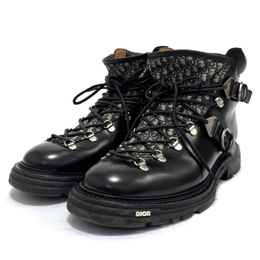 Dior HOMME ディオールオム サイズ:41 (約26cm)21AW オブリーク ジャガード マウンテン ブーツ EXPLORER BOOTS II エクスプローラー2 ブラック B2819