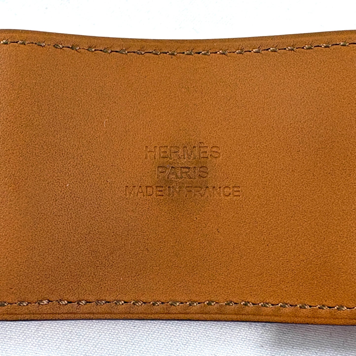 エルメス コリエドシアン T:2015 ブレスレット GP×革 ピンク E2259