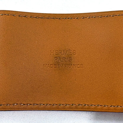 エルメス コリエドシアン T:2015 ブレスレット GP×革 ピンク E2259