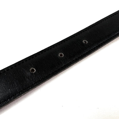 E2571 エルメス コンスタンス ベルト ブラック レッド □A 70