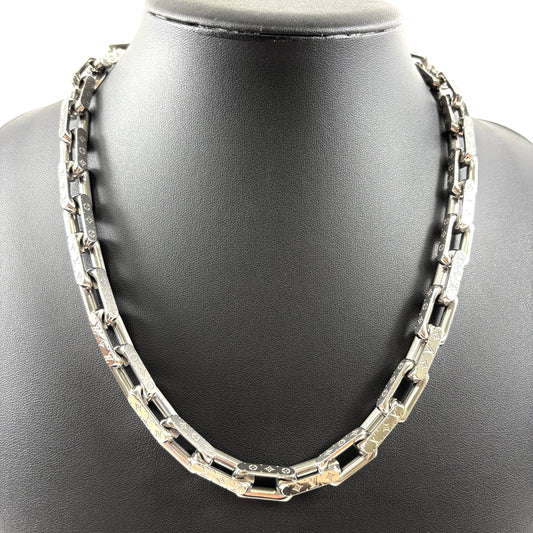 E2535 ルイヴィトン コリエ チェーンネックレス シルバー M00307